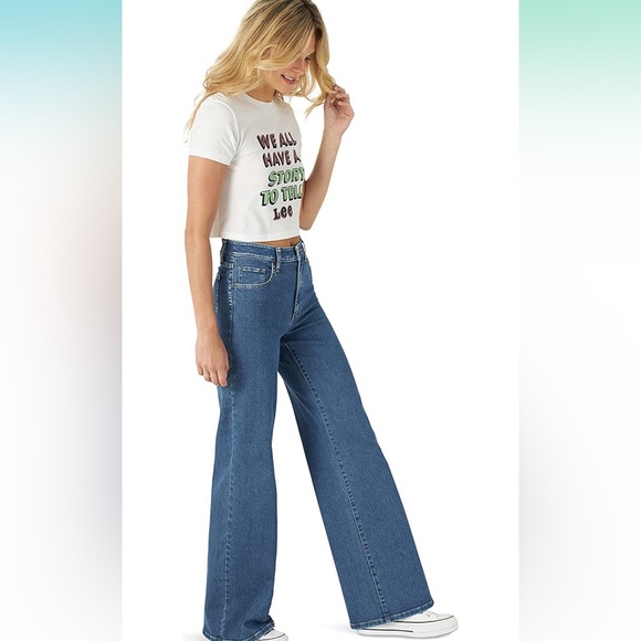 Lee’s women’s high rise A line jeans - Picture 3 of 7